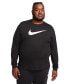 Фото #1 товара Men's Sportswear Relaxed Fit Long-Sleeve Swoosh Logo T-Shirt