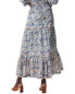 Фото #2 товара Nic+Zoe Petite Up Beat Ikat Tiered Skirt Women's