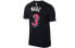 Nike NBA Wade 德怀恩 韦德 热火 18-19赛季 城市限定 球衣号码 球员 短袖T恤 男款 黑色 / Футболка Nike NBA Wade 18-19 T AO0901-016
