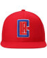 Фото #3 товара Men's Red LA Clippers Ground 2.0 Snapback Hat