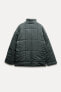 Zw collection crossover quilted jacket