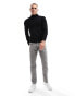 ONLY & SONS high neck jumper in black