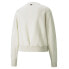 Puma Infuse Crew Neck Pullover Sweater Womens Off White 531929-73