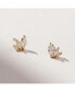 Gold Stud Earrings - Kennedy