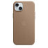 Фото #2 товара Apple iPhone 15 Plus FineWoven Case with MagSafe - Taupe
