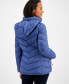Фото #2 товара Women's Packable Hooded Puffer Coat, Created for Macy's