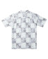 Фото #2 товара Quiksilver Men's Checked Flight Short Sleeves Shirt