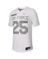 Men's #25 White Air Force Falcons Football Game Jersey