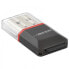 Esperanza MicroSDHC - Black, Silver, Transparent - USB 2.0