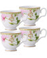 Фото #1 товара Poppy Place 8 Oz Cups, Set of 4