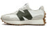 New Balance NB 327 复古 透气轻便 低帮 跑步鞋 男女同款 灰白绿 / Кроссовки New Balance NB 327 MS327ASN