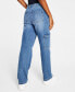 Фото #2 товара Women's High Rise Utility Denim Jeans