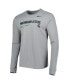 Фото #3 товара Men's Gray Michigan State Spartans Team Practice Performance Long Sleeve T-shirt