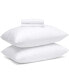 Cotton Blend Breathable Pillow Protector with Zipper – (2 Pack)