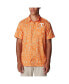 Фото #1 товара Men's Tennessee Orange Tennessee Volunteers Super Slack Tide Omni-Wick Button-Up Shirt