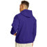 Hanes EcoSmart Fleece Pullover Hoodie Unisex 2XL Purple Longsleeve Pockets Solid