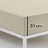 Fitted sheet Alexandra House Living Beige 140 x 200 x 30 cm