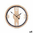 Фото #1 товара Настенное часы Чёрный Металл Деревянный MDF 60 x 60 x 4,5 cm (4 штук)