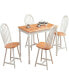 Фото #4 товара Arial Windsor Dining Side Chairs Natural (Set of 4)
