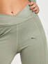 Фото #3 товара Puma Studio Granola sculpted leggings with v-wasitband in muted khaki