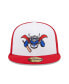 Фото #2 товара Men's White, Red Tulsa Drillers Marvel x Minor League 59FIFTY Fitted Hat