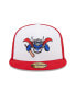 ფოტო #2 პროდუქტის Men's White, Red Tulsa Drillers Marvel x Minor League 59FIFTY Fitted Hat