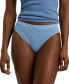 Monogram Mesh Jacquard 3-Pack Bikini Underwear, 4L0185