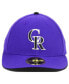 ფოტო #2 პროდუქტის Colorado Rockies Low Profile AC Performance 59FIFTY Cap