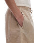 Фото #5 товара Topshop washed cheesecloth mini short in camel