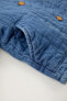 Фото #5 товара Стеганая куртка из джинсовой ткани ZARA