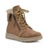 Фото #1 товара Cliffs by White Mountain Women Adult Hope Lace-up Bootie 5.5 Brown Inside Zipper