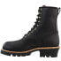 Chippewa Paladin 8 Inch Waterproof Steel Toe Work Mens Black Work Safety Shoes