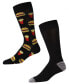 Фото #1 товара Men's Pizza Rayon From Bamboo Crew 2 Pair Pack Socks