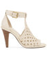 ფოტო #3 პროდუქტის Women's Frasper Peep-Toe Buckled Dress Sandals