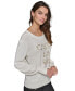 ფოტო #3 პროდუქტის Petite Beaded C'est La Vie Sweater