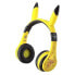 Фото #1 товара eKids Pokemon Bluetooth Wireless Headphones - Yellow