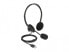 Delock 27178 - USB-Stereo-Headset mit Lautstärkeregler ultra-leicht