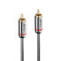 Фото #1 товара Lindy 5M DIGITAL AUDIO CABEL - CROMO LINE - RCA - Male - RCA - Male - 5 m - Anthracite