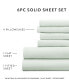 Фото #2 товара Microfiber 6-Pc. Sheet Set, King