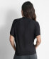 ფოტო #4 პროდუქტის Women's Short-Sleeve Mock Neck Top