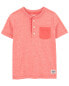 Фото #1 товара Baby Heathered Pocket Henley 12M