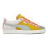 Фото #1 товара Puma Suede Icons Of Unity Lace Up Mens Multi, Off White Sneakers Casual Shoes 3