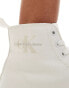 Фото #3 товара Calvin Klein Jeans lugged hi top trainers in triple white