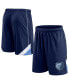 Фото #1 товара Men's Navy Memphis Grizzlies Slice Shorts