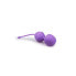 Double Vagina Balls Silicone - Purple