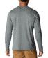 Фото #3 товара Men's Thistletown Hills Logo Graphic Long-Sleeve Tech Henley