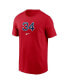 Men's David Ortiz Red Boston Red Sox 2022 Hall Of Fame Essential T-shirt