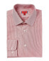 Фото #1 товара Zanetti Dress Shirt Men's Red 16 34/35