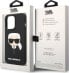 Karl Lagerfeld Etui Karl Lagerfeld do iPhone 14 Pro 6,1" hardcase czarny/black Silicone Karl`s Head Magsafe - фото #8