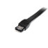 Фото #4 товара 6 ft Shielded External eSATA Cable M/M - 1.8 m - eSATA - eSATA - eSATA - Male/Male - Black